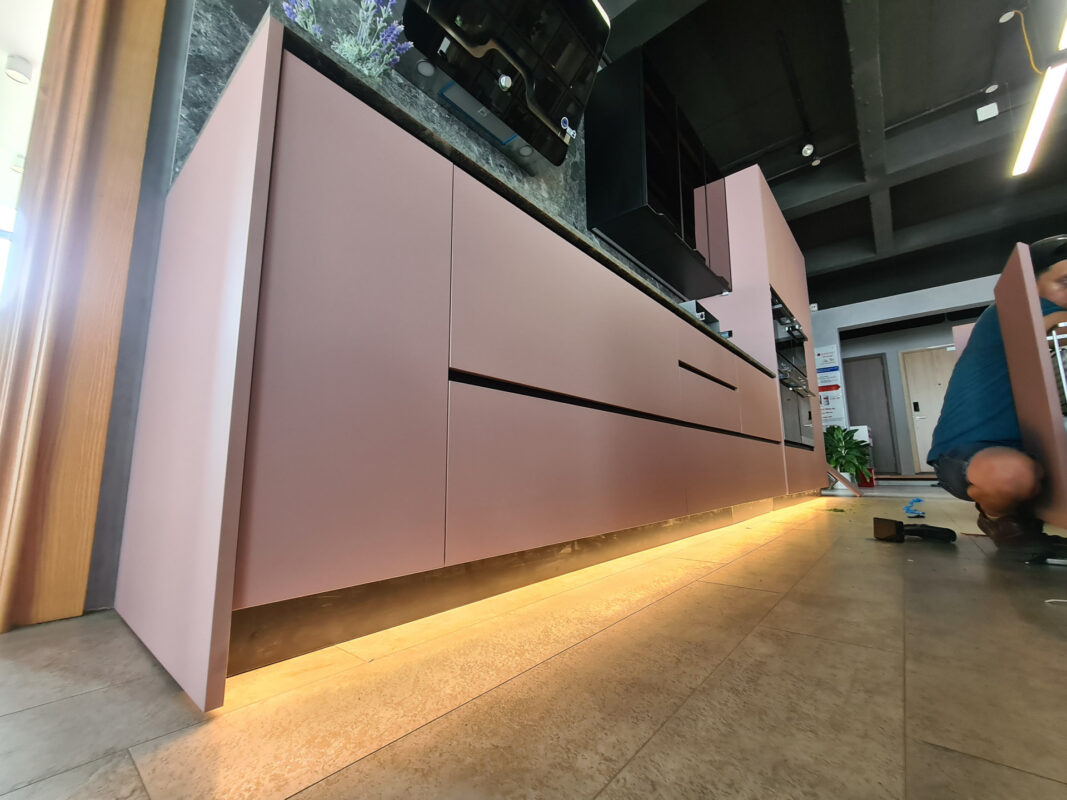 Thiết kế ánh sáng cho khu trưng bày tại Showroom TTG Hải Phòng, Số 60 Hoàng Văn Thụ, phường Hồng Bàng