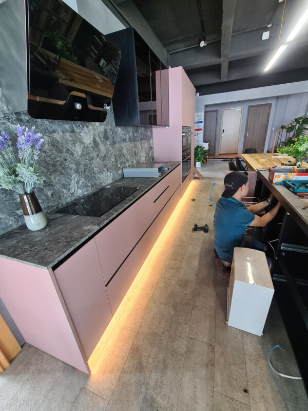 Thiết kế ánh sáng cho khu trưng bày tại Showroom TTG Hải Phòng, Số 60 Hoàng Văn Thụ, phường Hồng Bàng