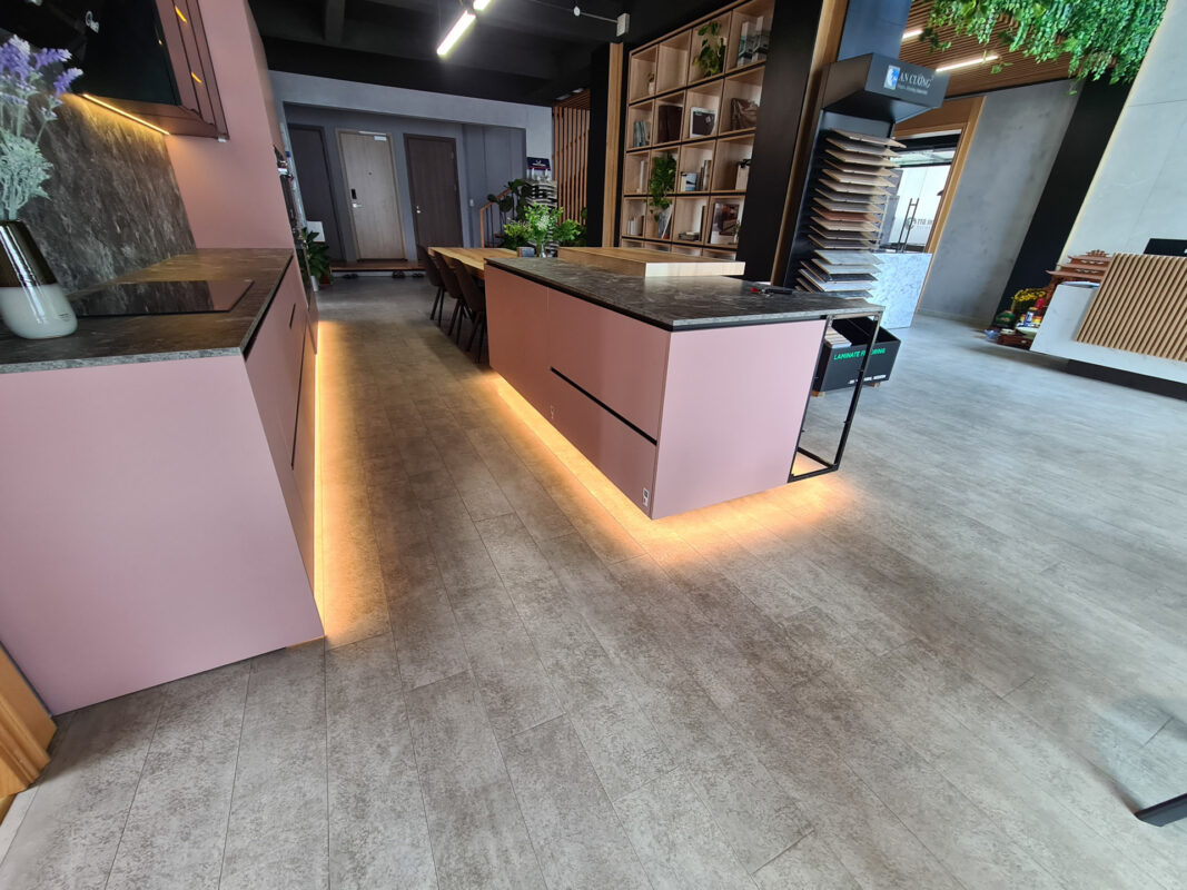 Thiết kế ánh sáng cho khu trưng bày tại Showroom TTG Hải Phòng, Số 60 Hoàng Văn Thụ, phường Hồng Bàng