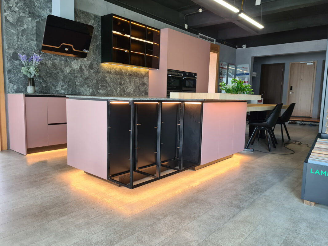 Thiết kế ánh sáng cho khu trưng bày tại Showroom TTG Hải Phòng, Số 60 Hoàng Văn Thụ, phường Hồng Bàng