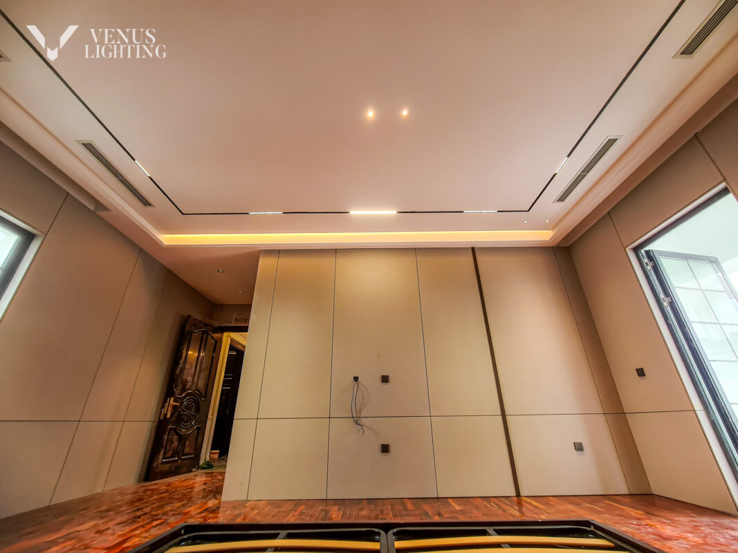 Venus Smart Lighting den chieu sang, thiếu ke anh sang, giai phap chieu sang cong trinh hai phong - Dinh thự Ngô Gia Tự
