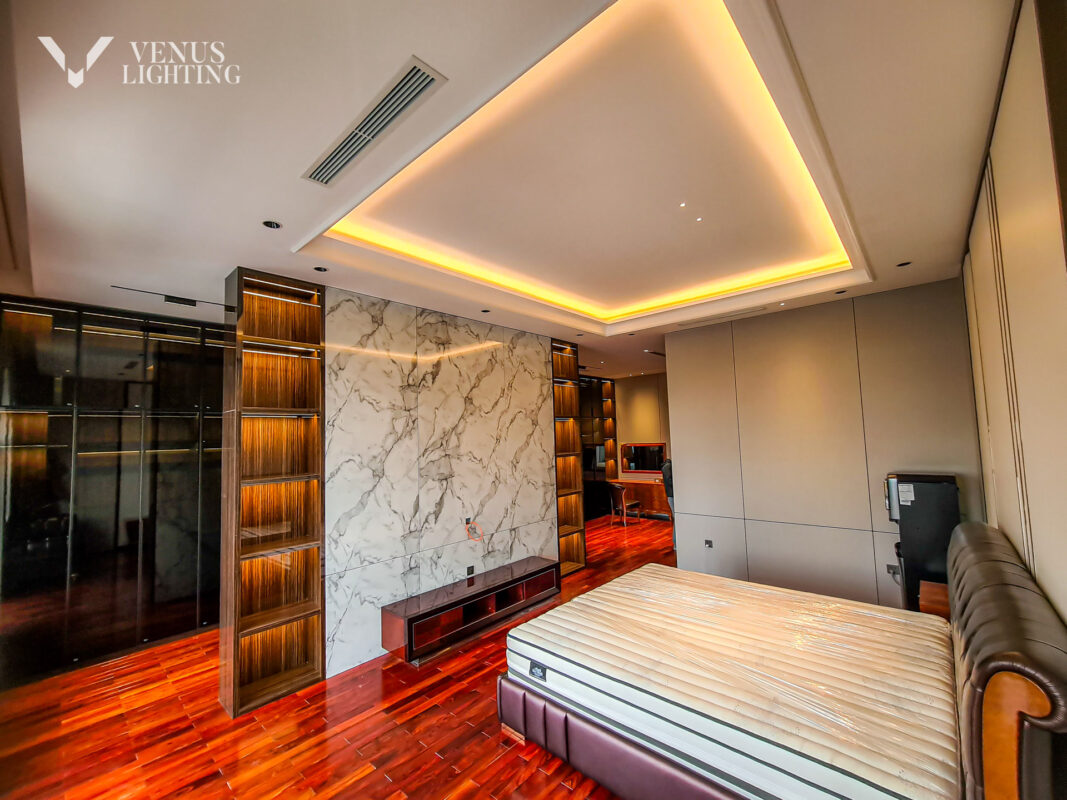 Venus Smart Lighting den chieu sang, thiếu ke anh sang, giai phap chieu sang cong trinh hai phong - Dinh thự Ngô Gia Tự