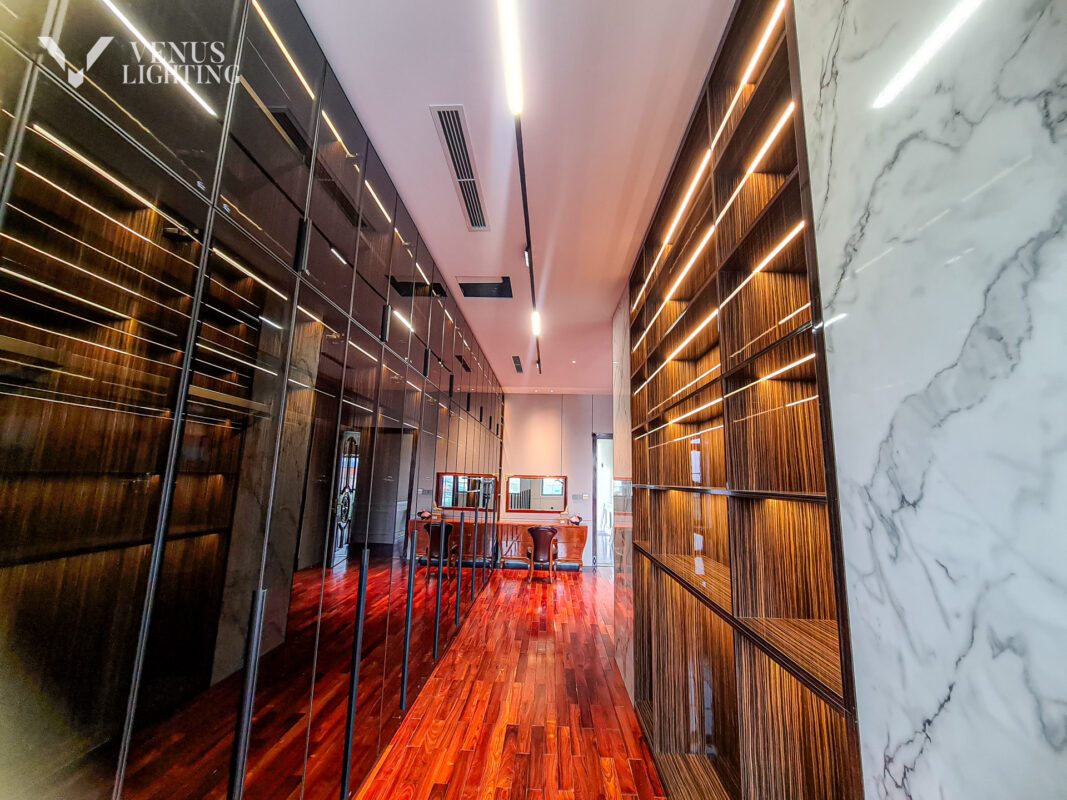 Venus Smart Lighting den chieu sang, thiếu ke anh sang, giai phap chieu sang cong trinh hai phong - Dinh thự Ngô Gia Tự
