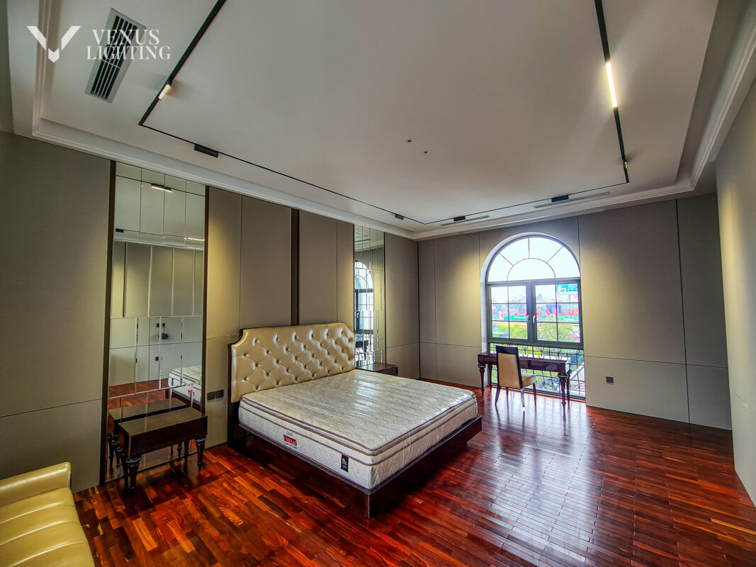 Venus Smart Lighting den chieu sang, thiếu ke anh sang, giai phap chieu sang cong trinh hai phong - Dinh thự Ngô Gia Tự